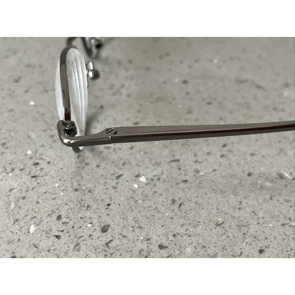 ZIMCO HB Retro #6 Gunmetal 46-19-135 Metal Full Rim Eyeglasses Frames ONLY READ